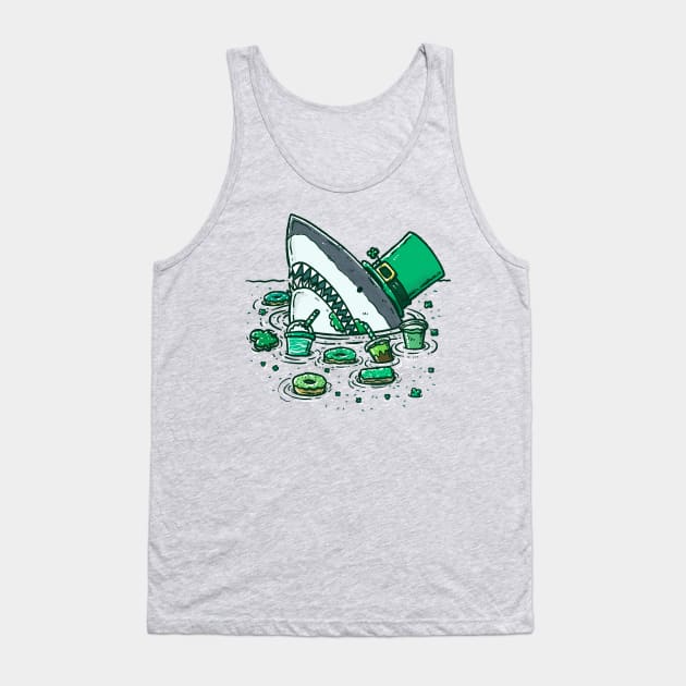 St Patricks Day Sweets Shark Tank Top by nickv47